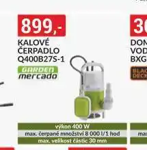 Baumax Kalové čerpadlo nabídka