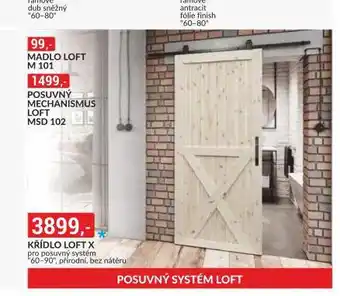 Baumax Křídlo loft x nabídka