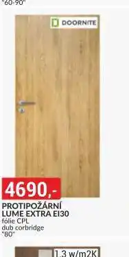 Baumax Dveře protipožární lume extra ei30 nabídka