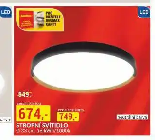 Baumax Stropní svítidlo nabídka