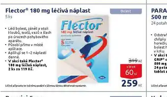 Flector léčivá náplast