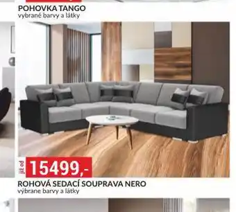 Baumax Rohová sedací souprava nero nabídka