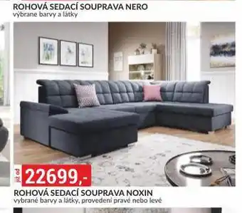 Baumax Rohová sedací souprava noxin nabídka