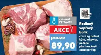 Kaufland Rodinný vepřový balík nabídka