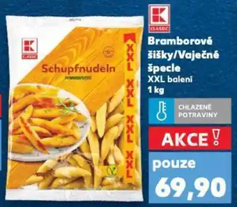 Kaufland Bramborové šišky/Vaječné špecle XXL baleni nabídka