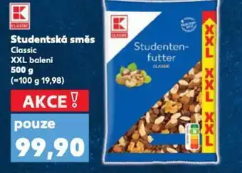 Kaufland Studentská směs Classic nabídka
