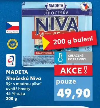 Kaufland MADETA Jihočeská Niva nabídka