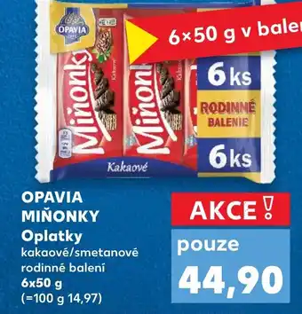 Kaufland OPAVIA MIŇONKY Oplatky nabídka