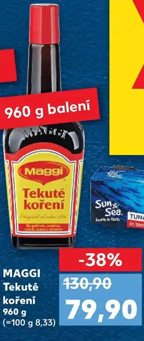 Kaufland MAGGI Tekuté koření nabídka