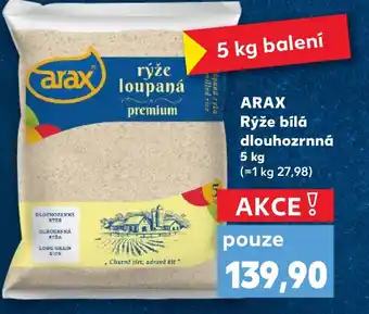 Kaufland ARAX Rýže bílá dlouhozrnná nabídka