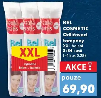 Kaufland BEL COSMETIC Odličovací tampony nabídka