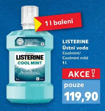 Kaufland LISTERINE Ústní voda nabídka