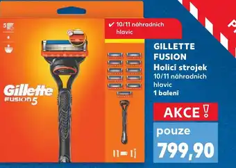 Kaufland GILLETTE FUSION Holicí strojek nabídka