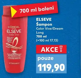 Kaufland ELSEVE Šampon nabídka