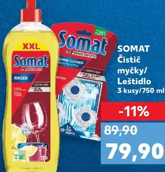 Kaufland SOMAT Čistič myčky/ Leštidlo nabídka