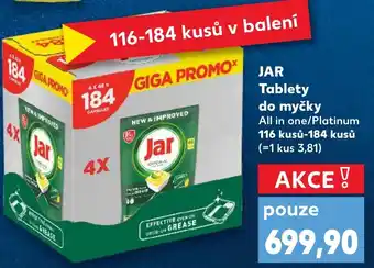 Kaufland JAR Tablety do myčky nabídka