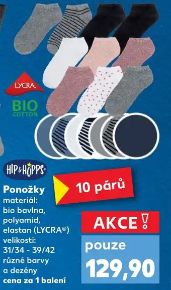 Kaufland Ponožky nabídka