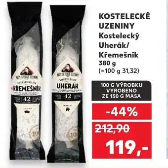 Kaufland KOSTELECKÉ UZENINY Kostelecký Uherák/ Křemešník nabídka