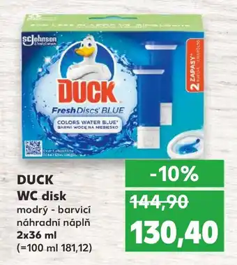 Kaufland DUCK WC disk nabídka