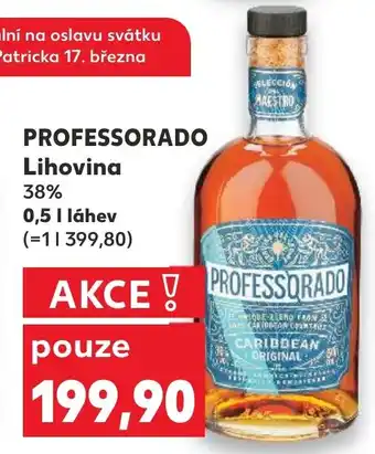 Kaufland PROFESSORADO Lihovina 0.5L nabídka