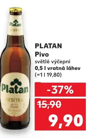 Kaufland PLATAN Pivo nabídka