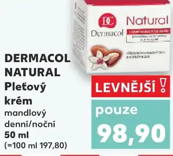 Kaufland DERMACOL NATURAL Pleťový krém nabídka