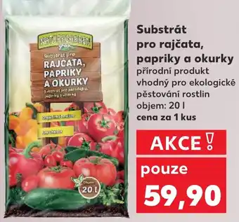 Kaufland Substrát pro rajčata, papriky a okurky nabídka