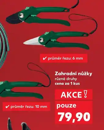 Kaufland Zahradní nůžky nabídka