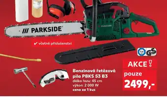 Kaufland Benzinová řetězová pila PBKS 53 B3 nabídka