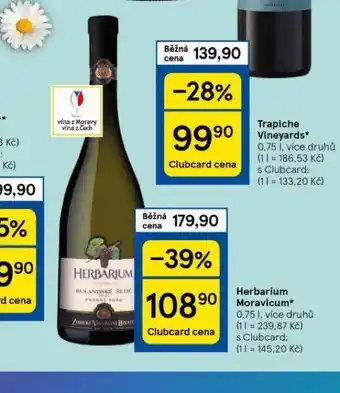 Tesco Herbarium moravicum nabídka