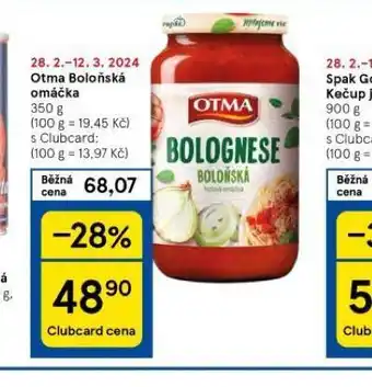 Otma boloňská omáčka