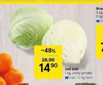 Tesco Zelí bílé nabídka