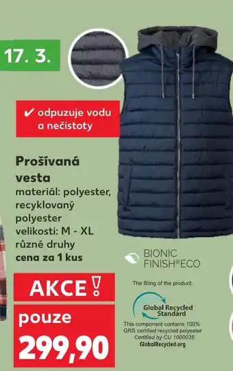 Prošívaná vesta