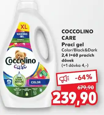 Kaufland COCCOLINO CARE Prací gel nabídka