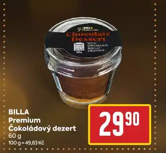 Billa BILLA Premium Čokoládový dezert nabídka