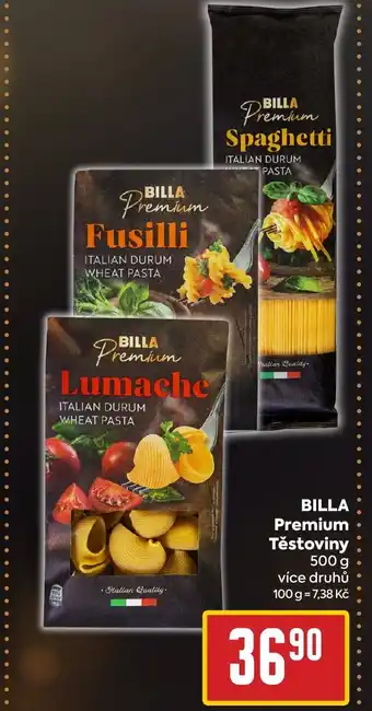 Billa BILLA Premium Těstoviny nabídka