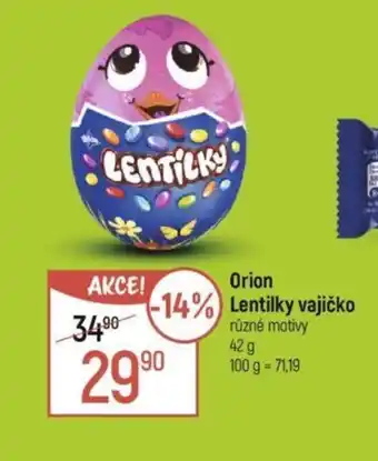 Globus Orion Lentilky vajičko nabídka