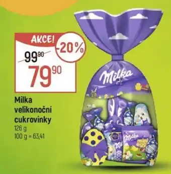 Globus Milka velikonoční cukrovinky nabídka