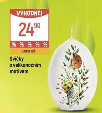 Globus Svíčky s velikonočním motivem nabídka