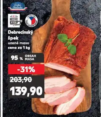 Kaufland Debrecínský špek nabídka