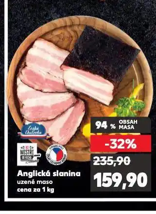 Kaufland Anglická slanina nabídka