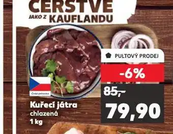 Kaufland Kuřecí játra nabídka