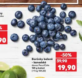 Kaufland Borůvky nabídka