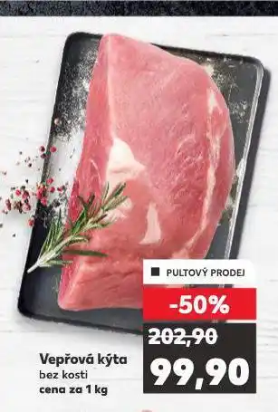 Kaufland Vepřová kýta nabídka