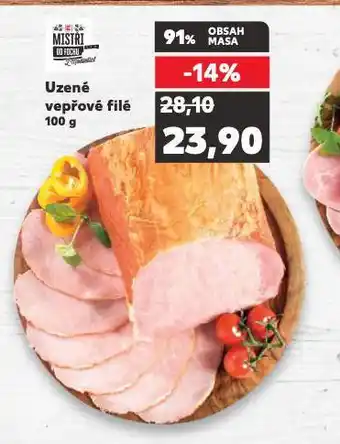Kaufland Uzené vepřové filé nabídka