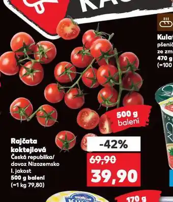 Kaufland Rajčata nabídka