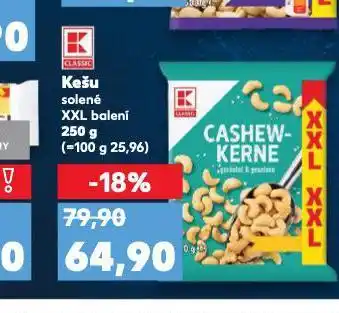 Kaufland Kešu nabídka