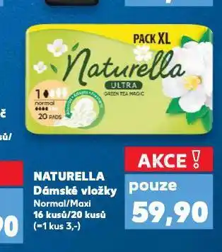 Kaufland Naturella dámské vložky nabídka
