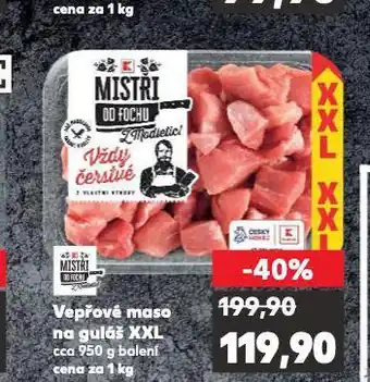 Kaufland Vepřové maso na guláš nabídka
