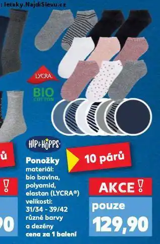 Kaufland Ponožky nabídka